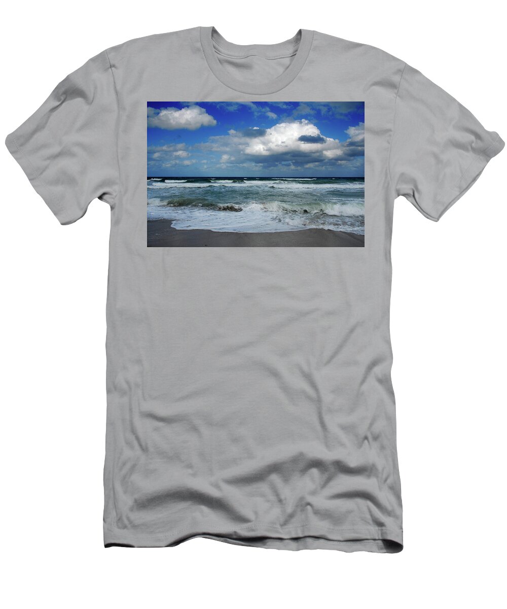 Ocean T-Shirt featuring the photograph Ocean by Harry Spitz
