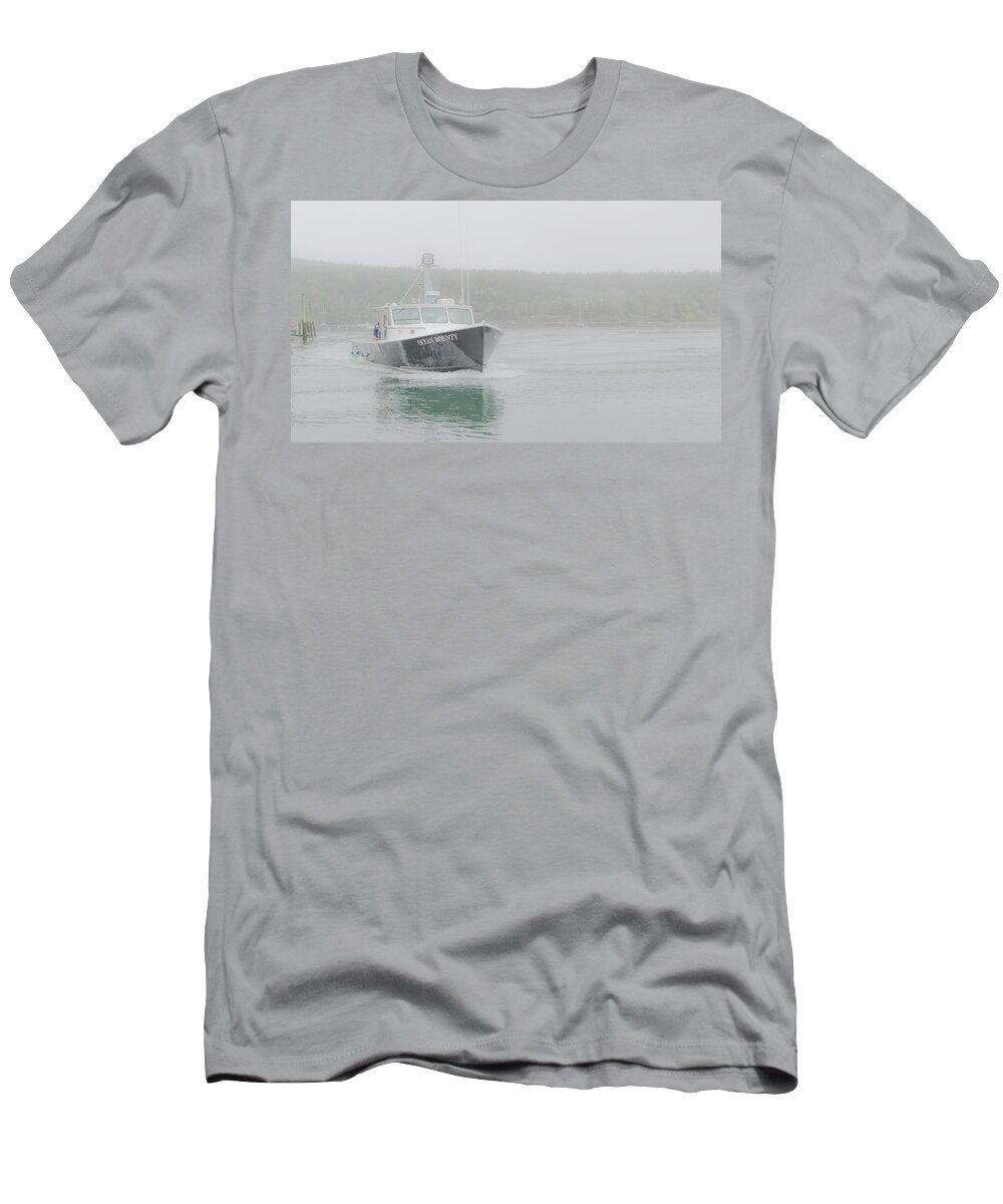 Maine T-Shirt featuring the photograph Ocean's Bounty by Holly Ross