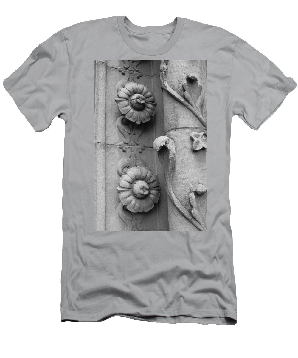 Julia Morgan T-Shirt featuring the photograph Ode to Julia Morgan - Architectural Detail II by Suzanne Gaff