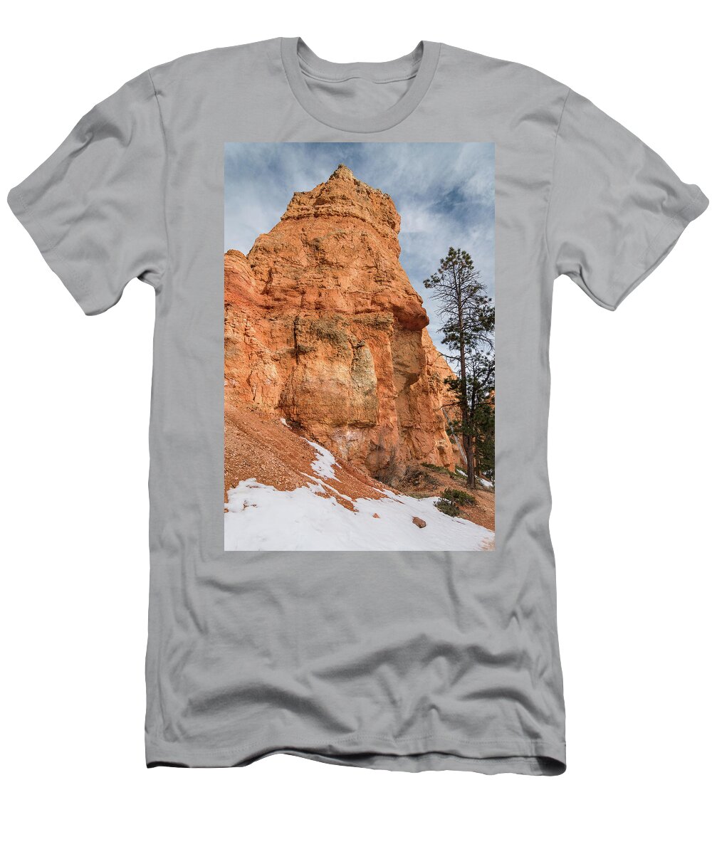 Bryce Canyon National Park T-Shirt featuring the photograph Orange Pillar by Greg Nyquist