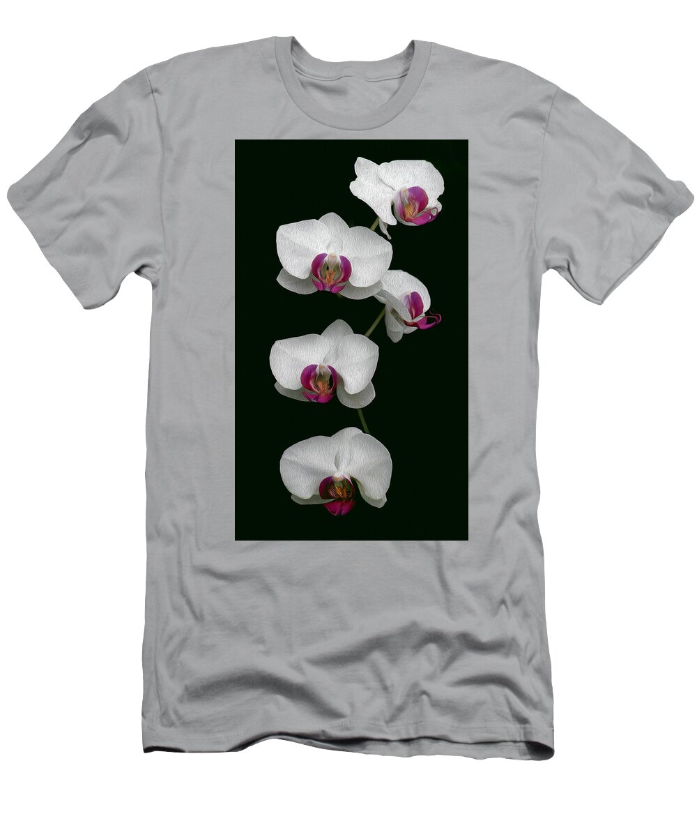 Orchid T-Shirt featuring the photograph Orchid Sequence by Art Cole