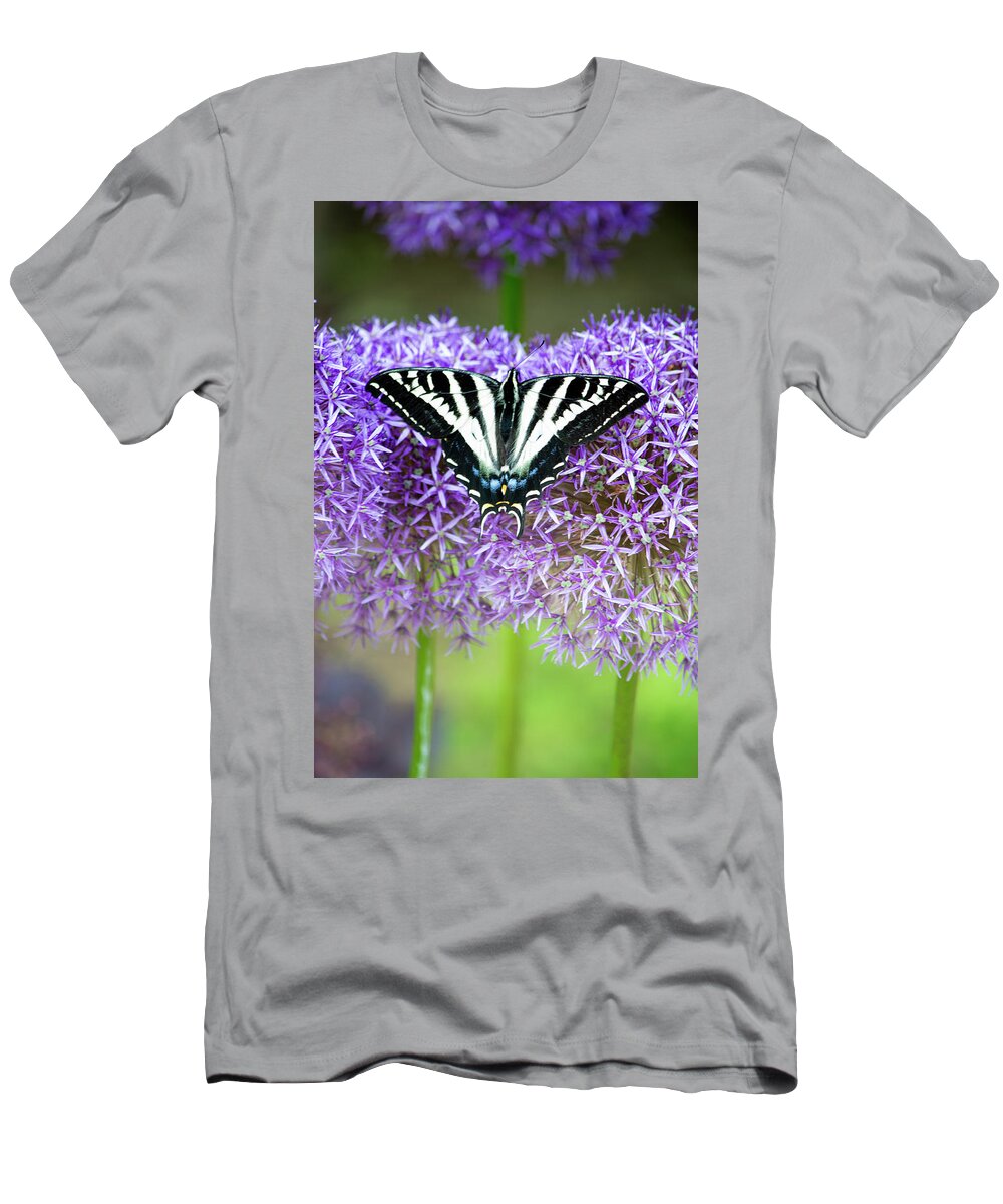 Nature T-Shirt featuring the photograph Oregon Swallowtail by Bonnie Bruno