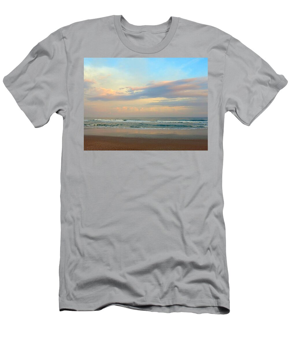 Sunrise T-Shirt featuring the photograph Pastel Sunrise by Betty Buller Whitehead