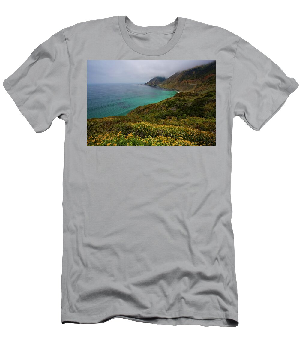 California T-Shirt featuring the photograph Pch 1 by Dillon Kalkhurst