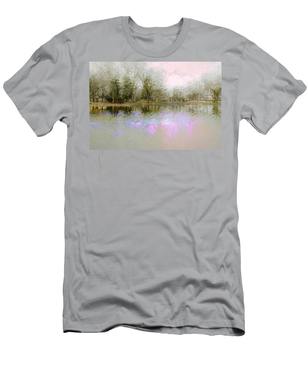 Landscape T-Shirt featuring the photograph Peaceful Serenity by Julie Lueders 
