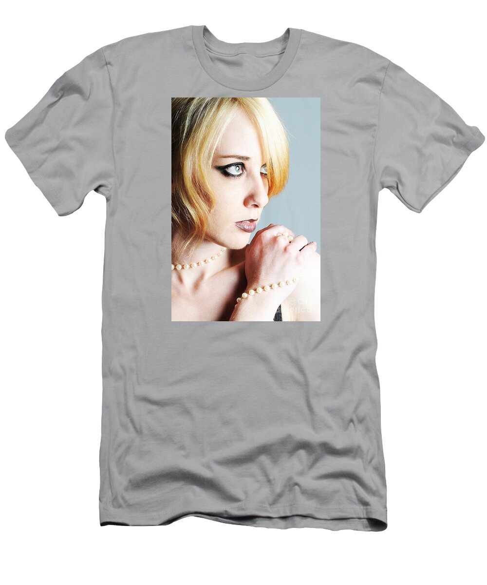 Artistic T-Shirt featuring the photograph Pearls Grasp by Robert WK Clark