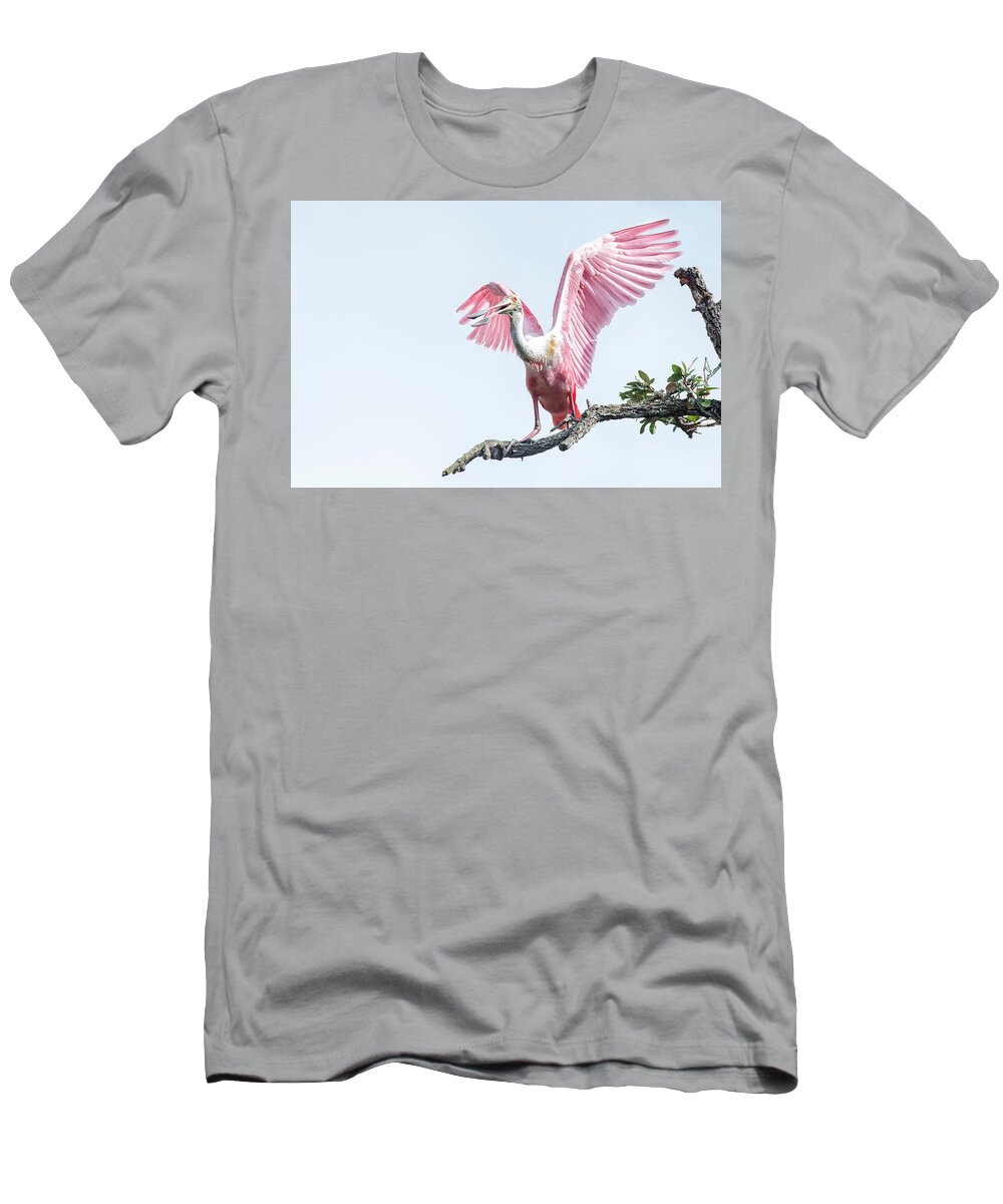 Rystal Yingling T-Shirt featuring the photograph Pink by Ghostwinds Photography