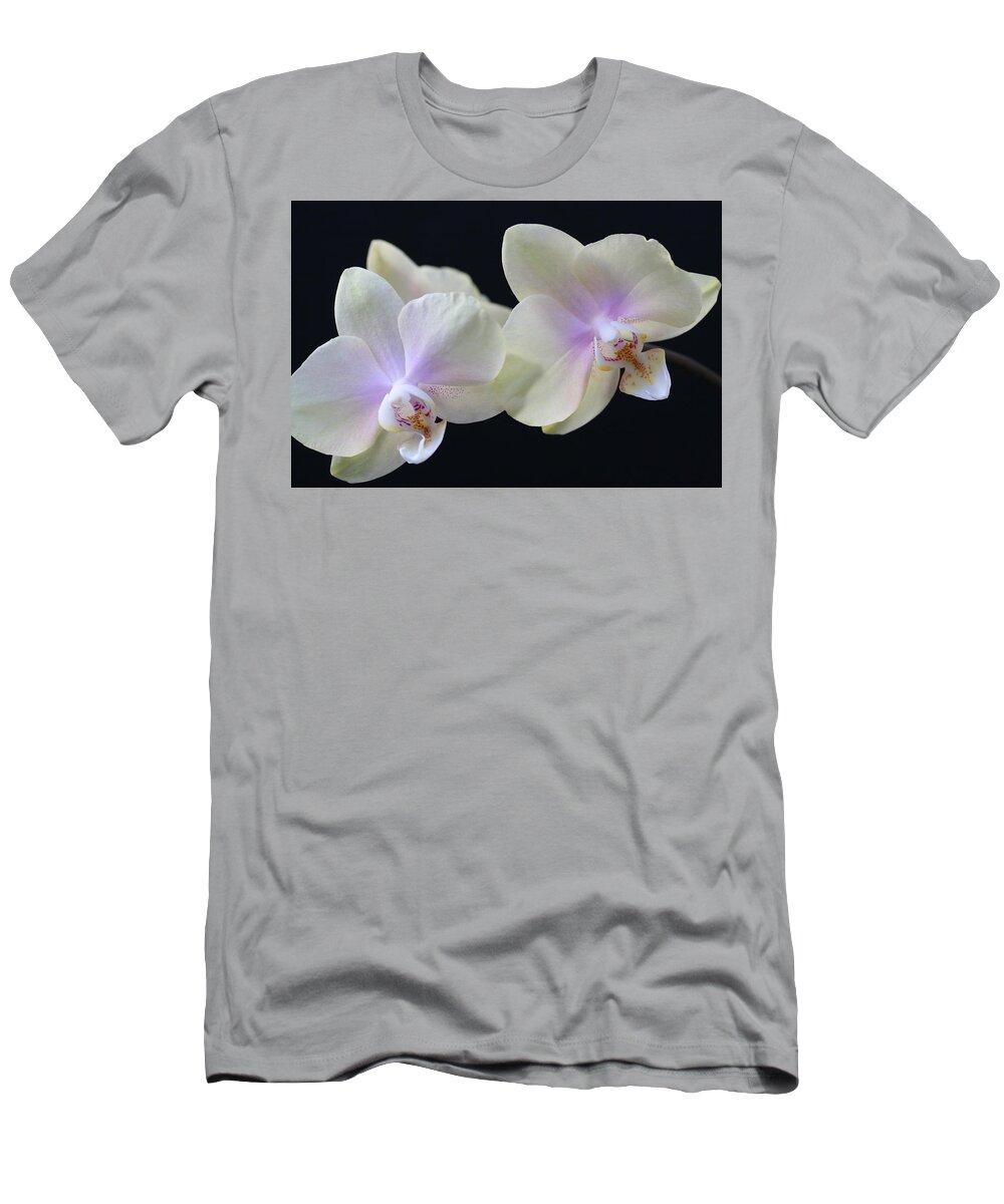 Orchids T-Shirt featuring the photograph Playful Orchids by Tammy Pool