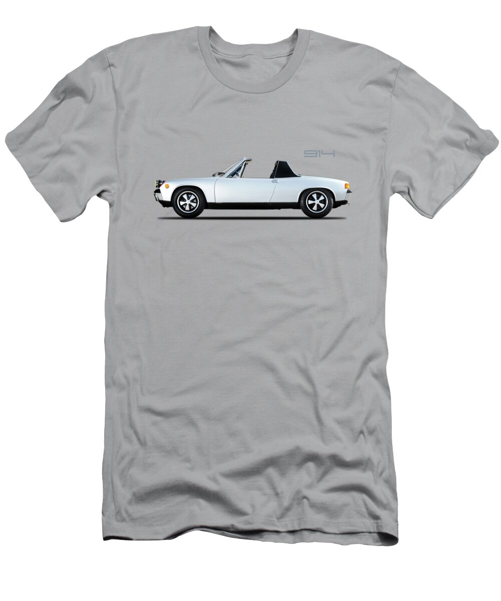 Porsche 914 T-Shirt featuring the photograph The Classic 914 by Mark Rogan