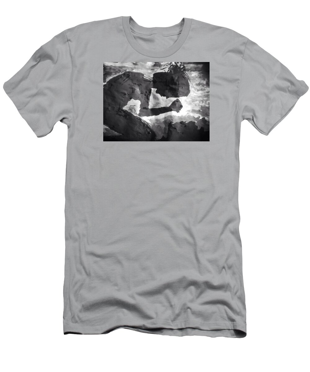 Prayer T-Shirt featuring the photograph Praying Hands by Love Art Wonders By God