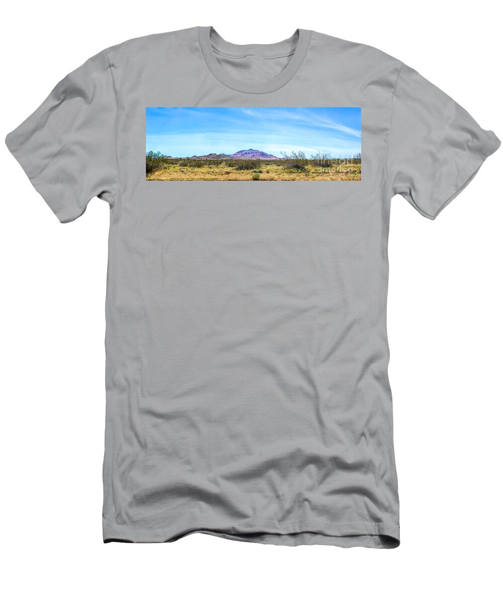 Purple Mountain T-Shirt featuring the photograph Purple Mountain Panoramic by Joe Lach