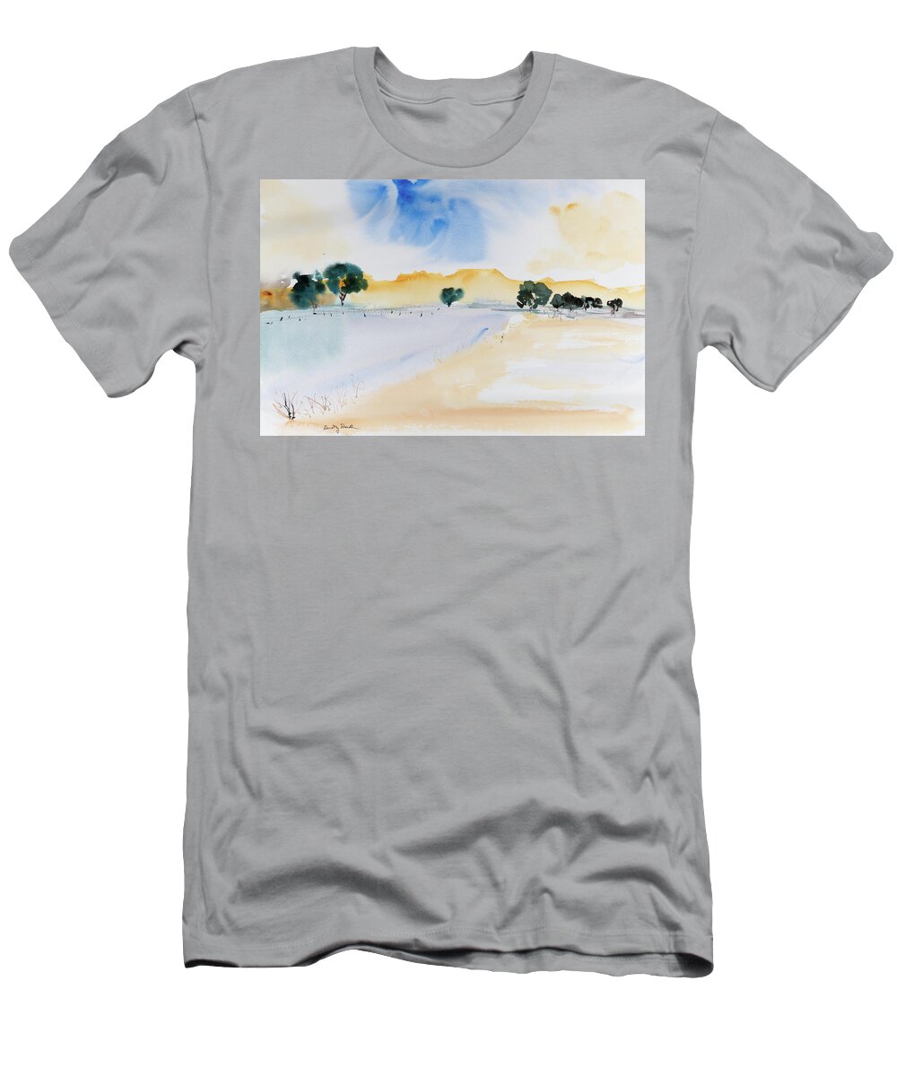 Afternoon T-Shirt featuring the painting Summertime by Dorothy Darden