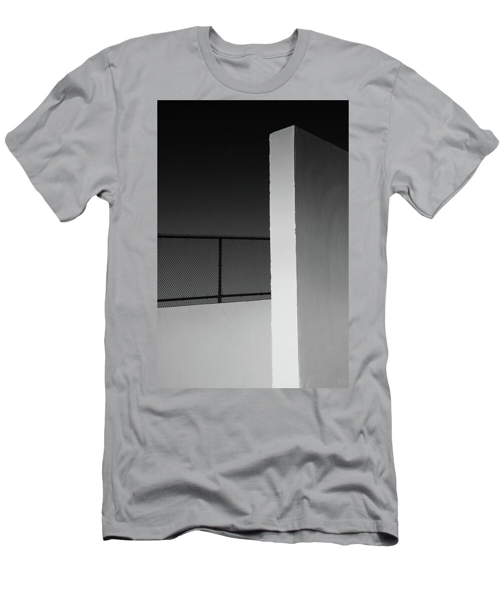 Minimalism T-Shirt featuring the photograph Racquetball Court II by Richard Rizzo