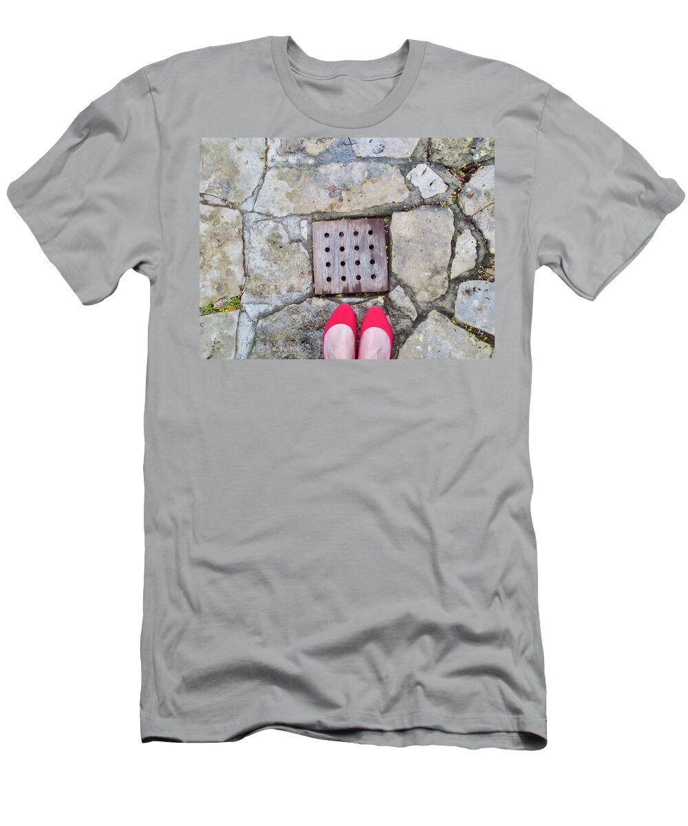 Shoes T-Shirt featuring the photograph Red Shoes by Gia Marie Houck