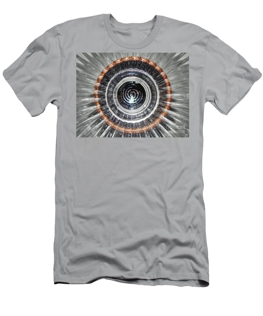 Photography T-Shirt featuring the photograph Reflections of Glass And Pottery by Phil Perkins