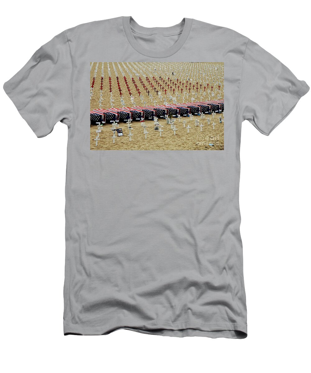 Clay T-Shirt featuring the photograph Remembering by Clayton Bruster