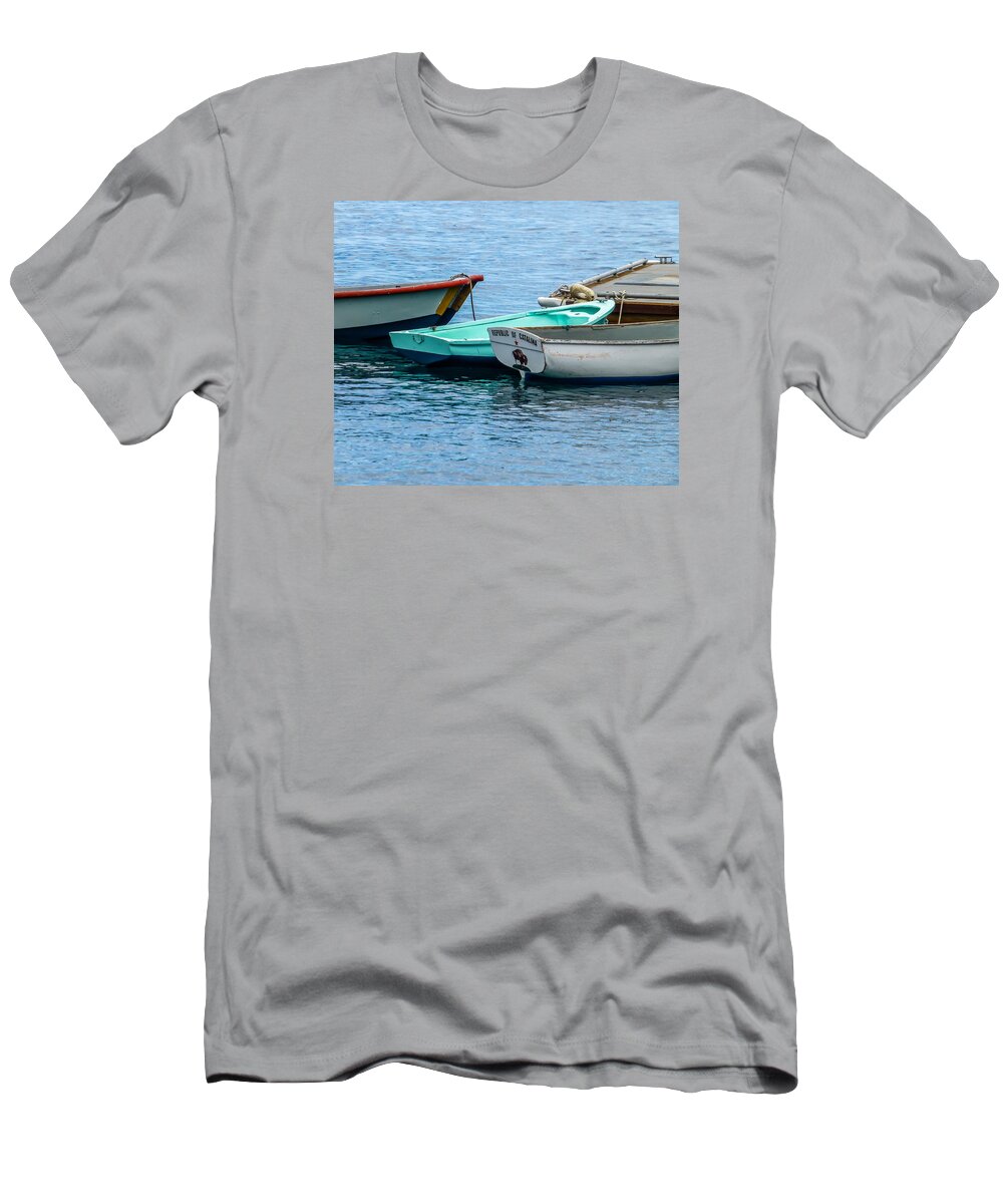 Catalina T-Shirt featuring the photograph Republic of Catalina by Pamela Newcomb