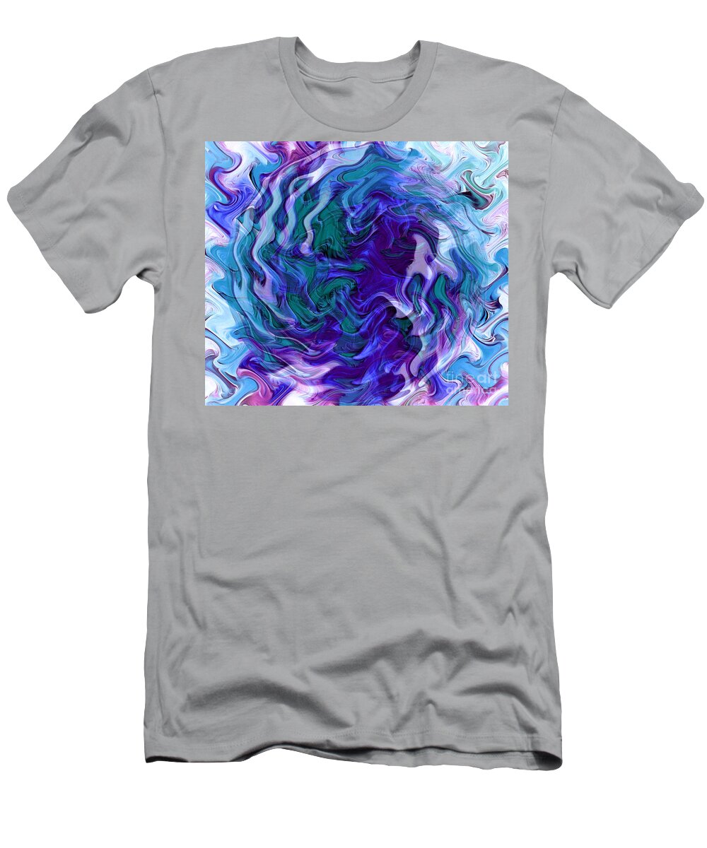New Age T-Shirt featuring the digital art Revival by Krissy Katsimbras