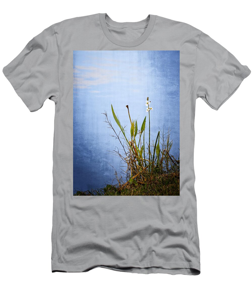 Wildflower T-Shirt featuring the photograph Riverbank Beauty by Carolyn Marshall
