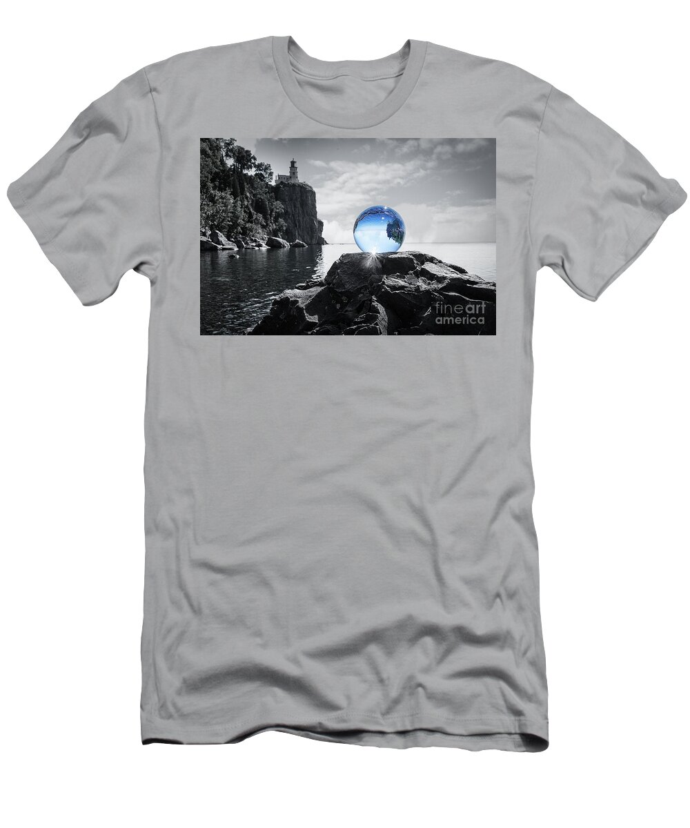 Minnesota T-Shirt featuring the photograph Rocky Crystal by Deborah Klubertanz