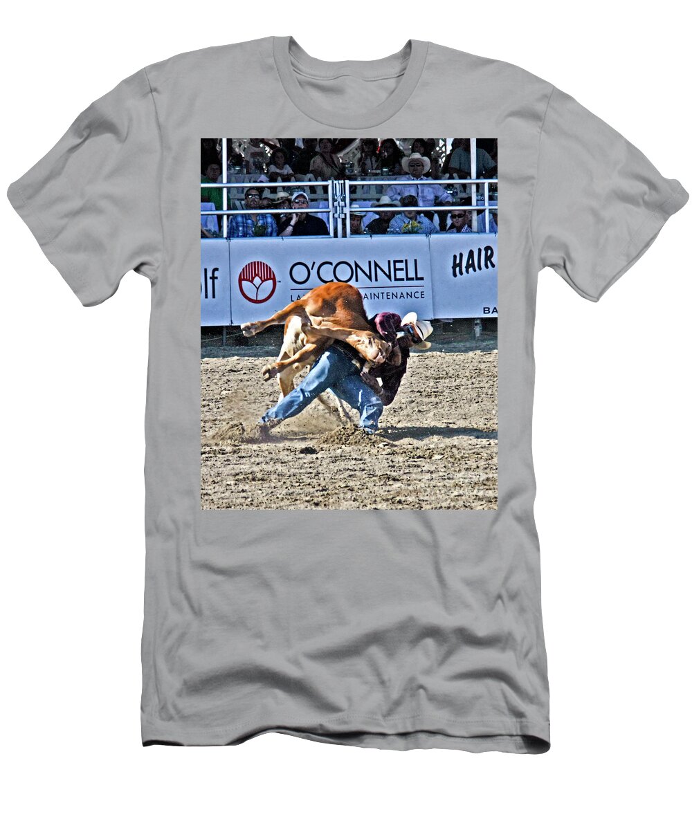 Rodeo T-Shirt featuring the photograph Rodeo 3 by Tom Griffithe