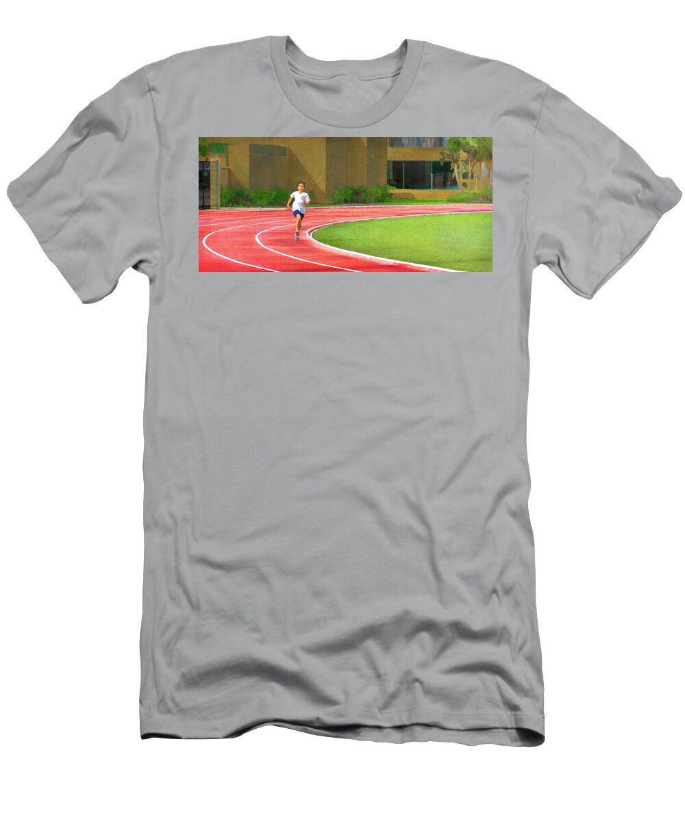 Active T-Shirt featuring the photograph Run with the wind by Peter Hayward Photographer