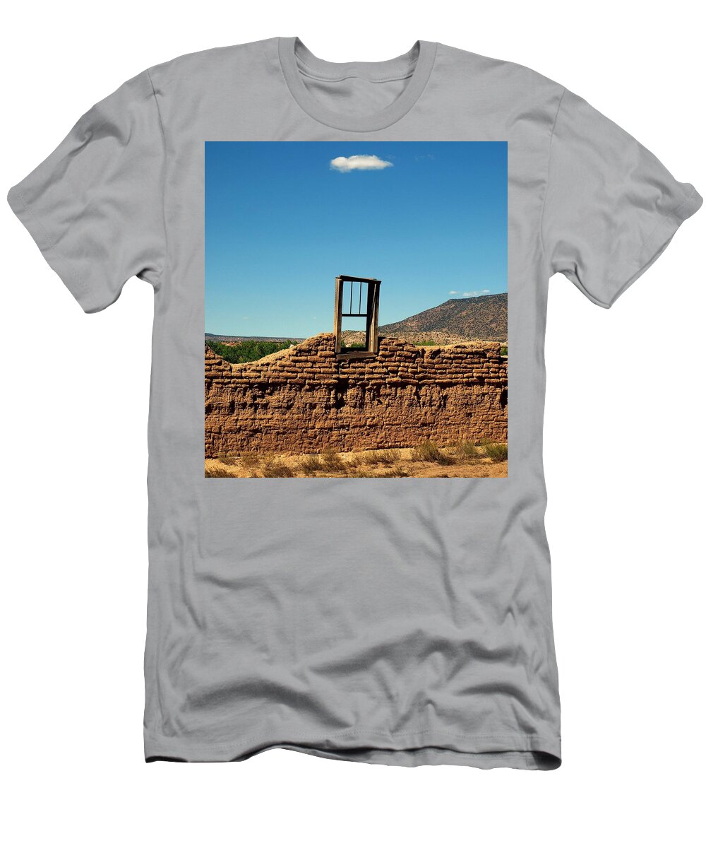 Sacred Window T-Shirt featuring the photograph Sacred Window by Gia Marie Houck