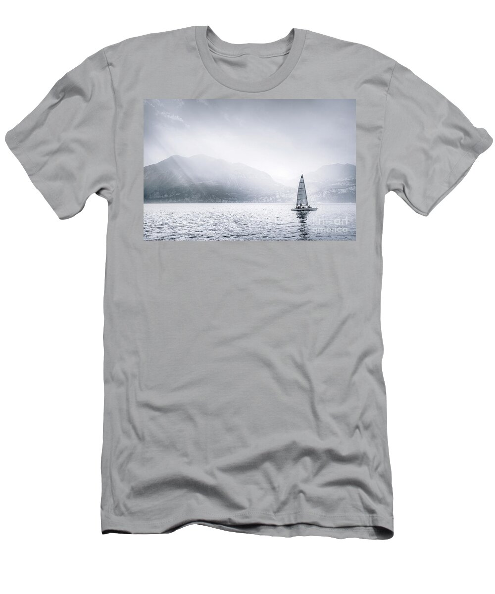 Kremsdorf T-Shirt featuring the photograph Sail Away by Evelina Kremsdorf