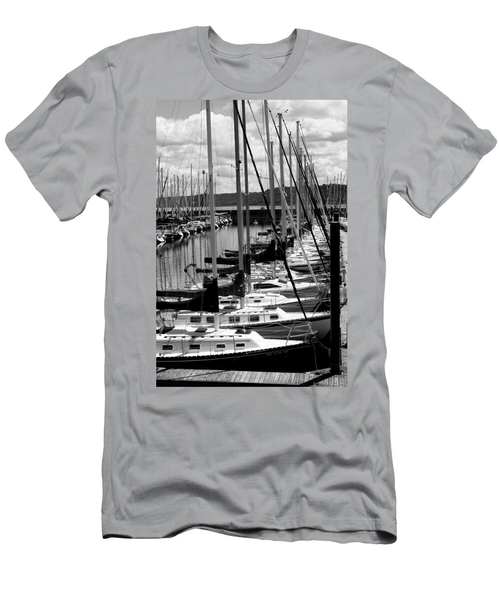 Sailboat T-Shirt featuring the photograph Sailing Day by Julie Lueders 