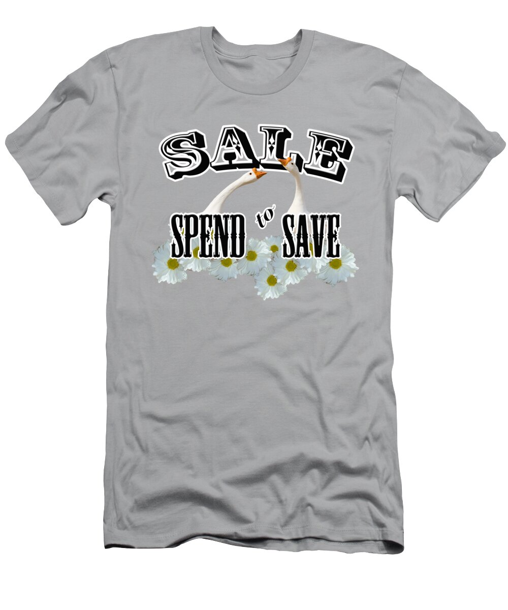 Sale T-Shirt featuring the photograph Sale by Phyllis Denton