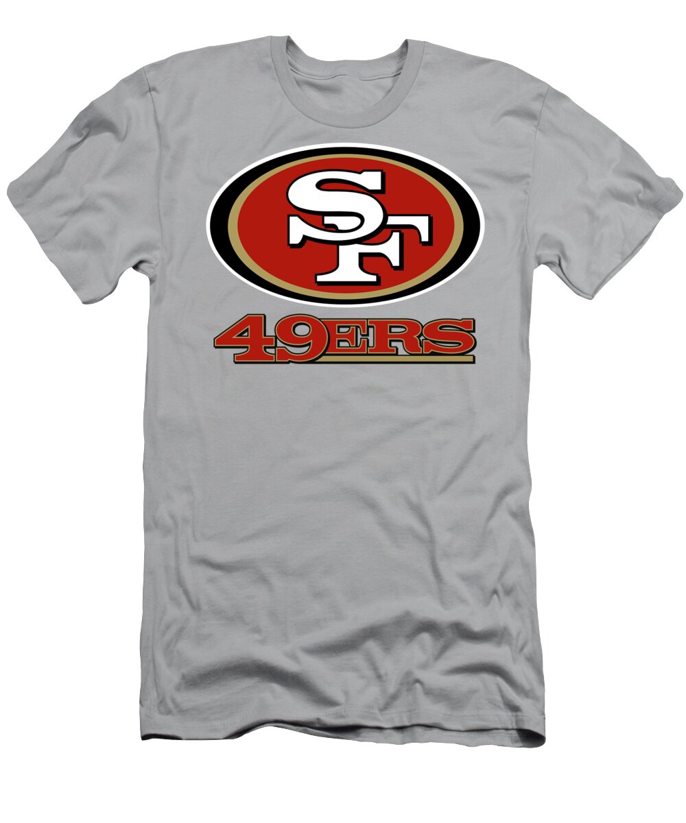 San Francisco 49ers Translucent Steel T-Shirt by Movie Poster Prints -  Pixels