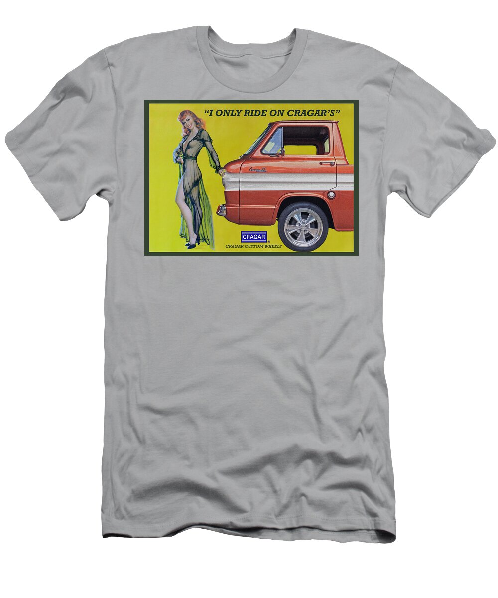 Wheels T-Shirt featuring the photograph Seductive Sales Pitch by Christopher McKenzie