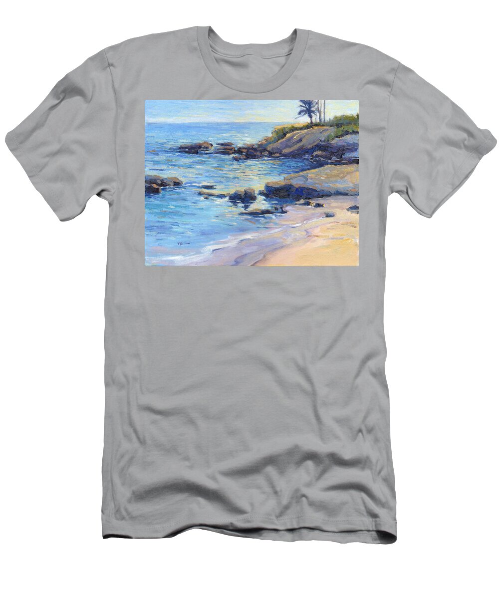 Plein T-Shirt featuring the painting September Light by Konnie Kim