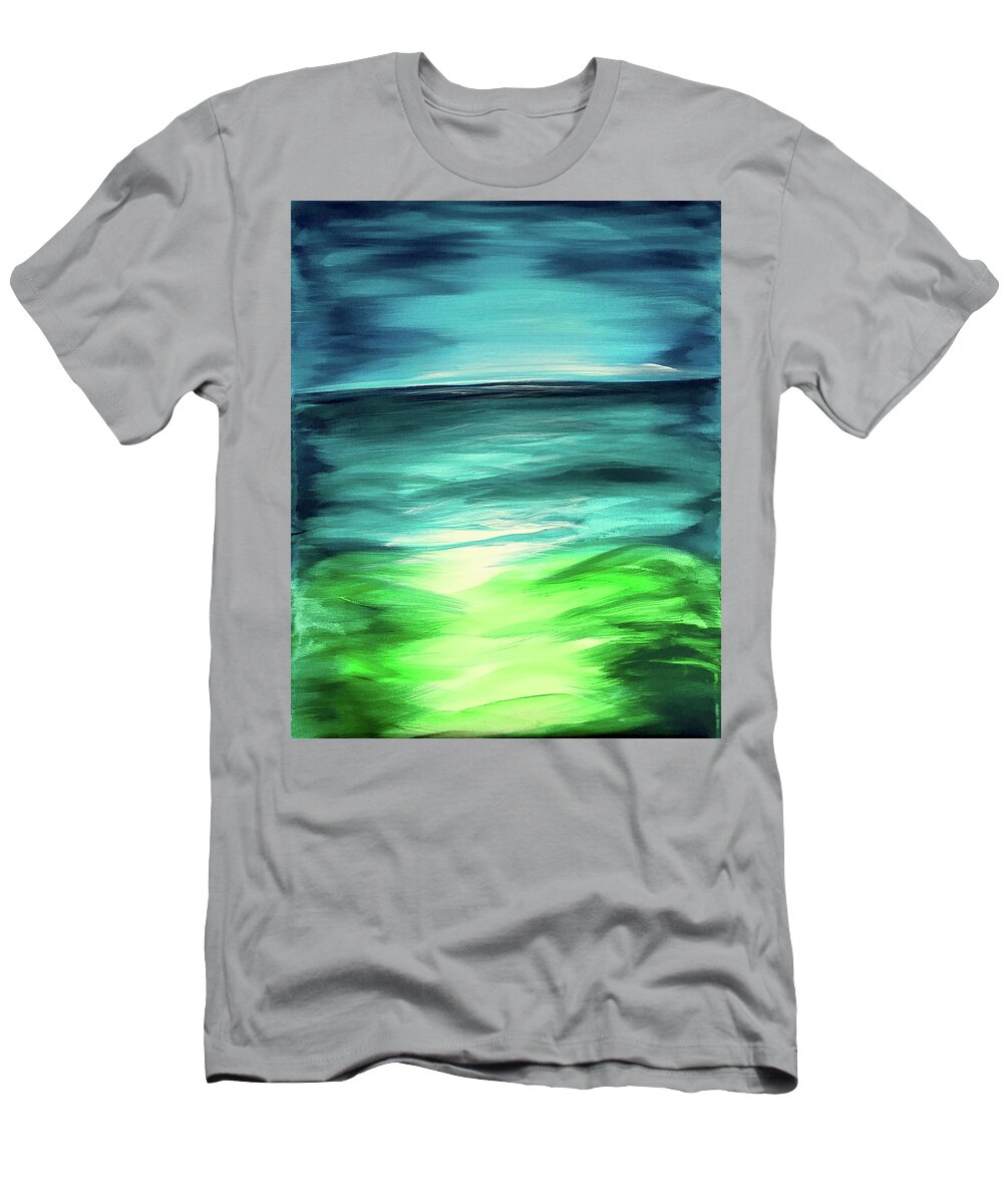 Serenity T-Shirt featuring the painting Serenity by Michelle Pier