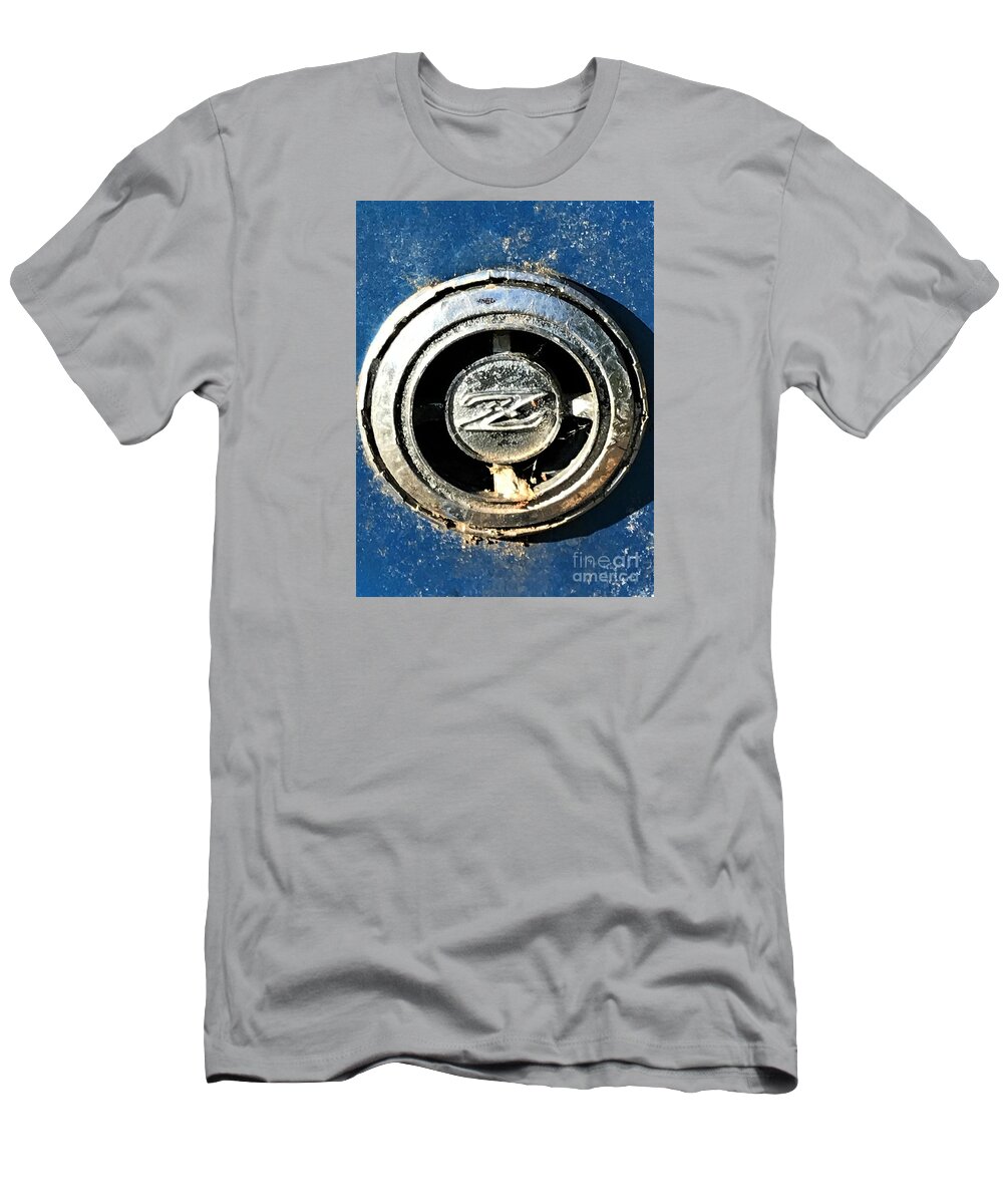 Emblem T-Shirt featuring the photograph Seventies Sports Car by Jan Gelders