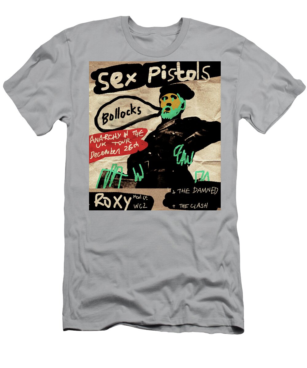 voetstuk overhemd Afwijzen Sex Pistols Live At The Roxy T-Shirt by Enki Art - Pixels