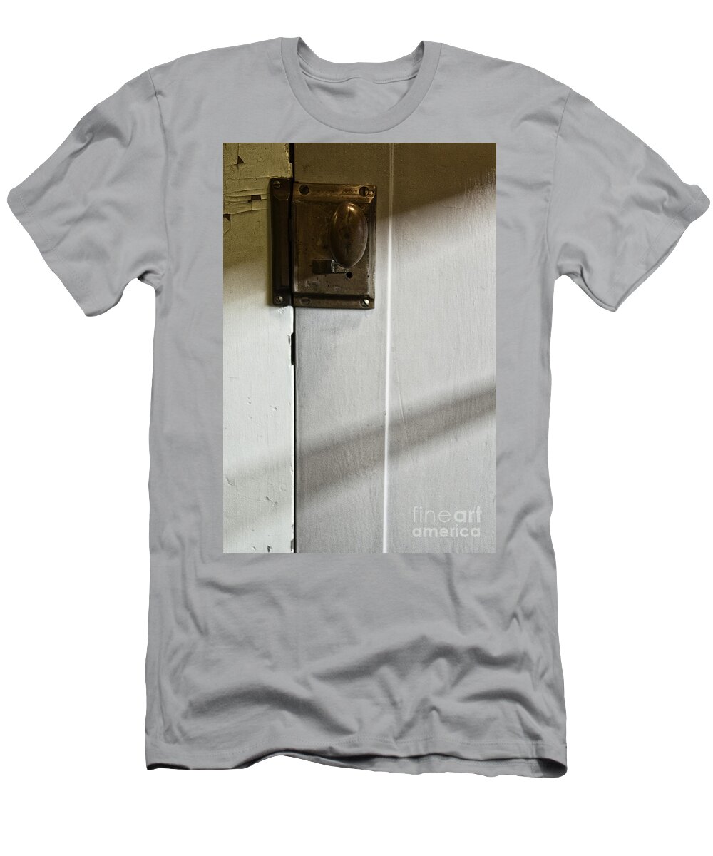 Door T-Shirt featuring the photograph Shadows by Margie Hurwich
