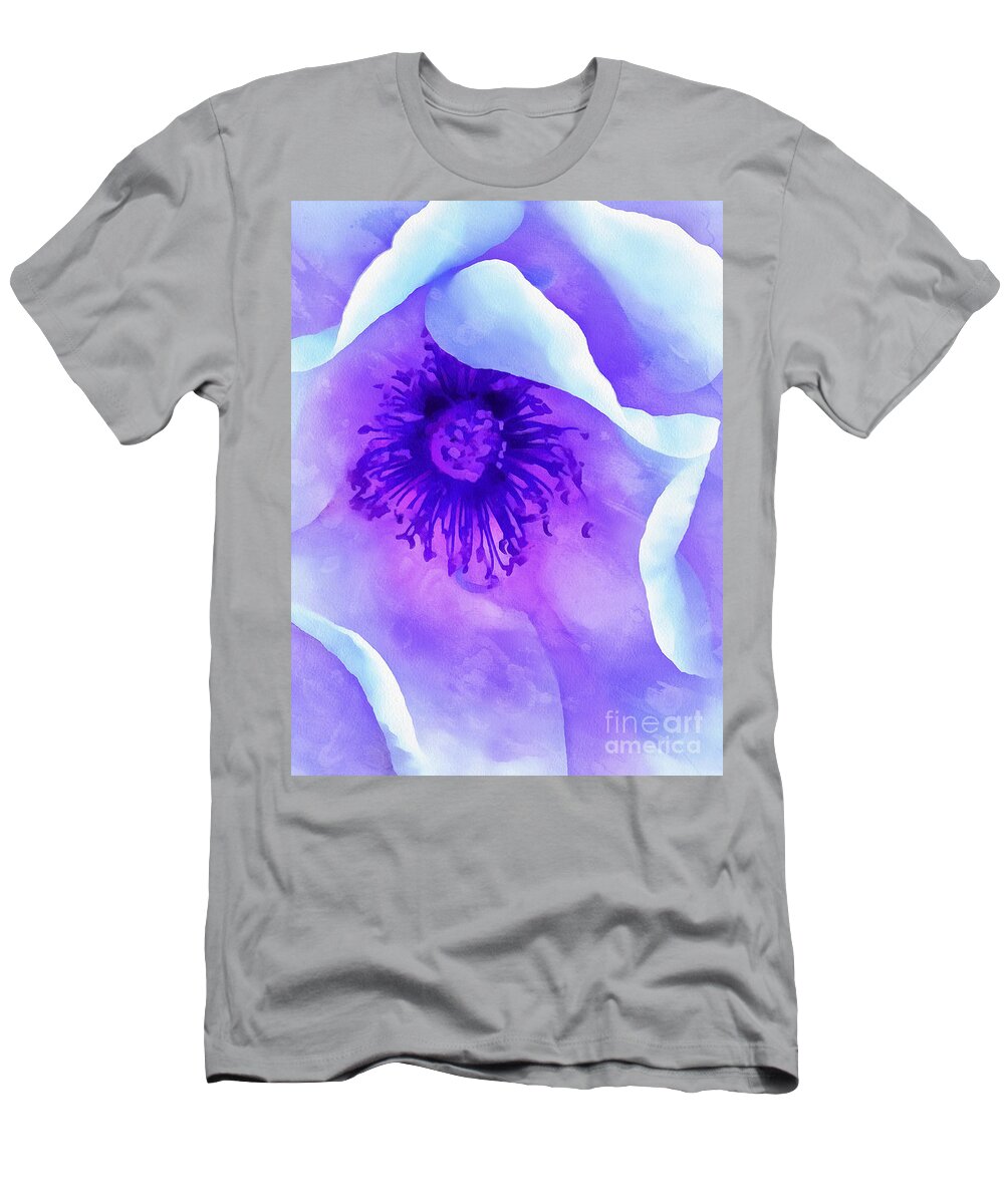 Rose T-Shirt featuring the photograph Sheltered by Krissy Katsimbras
