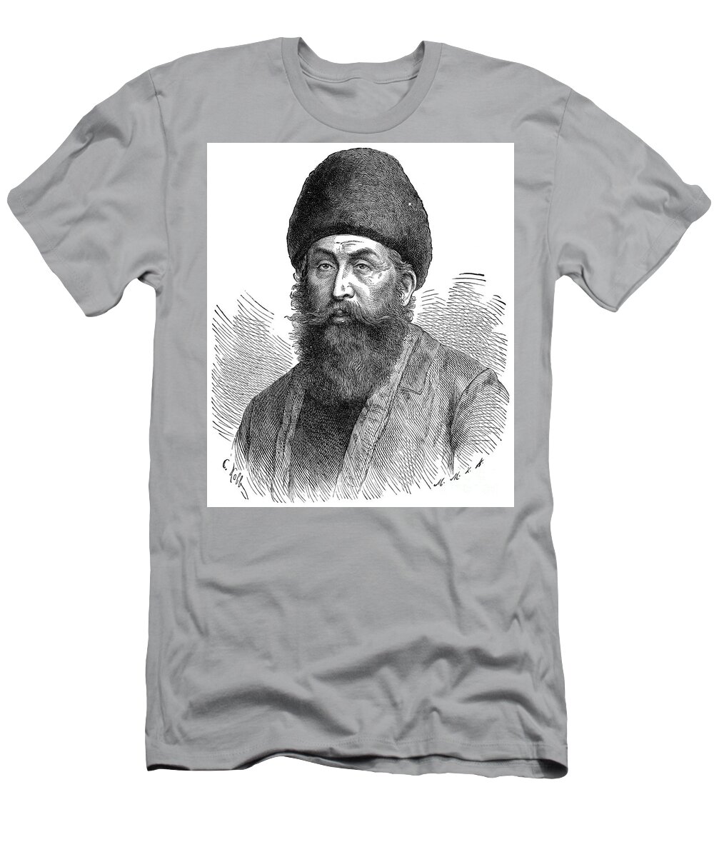 1894 T-Shirt featuring the drawing Sher Ali Khan by Granger