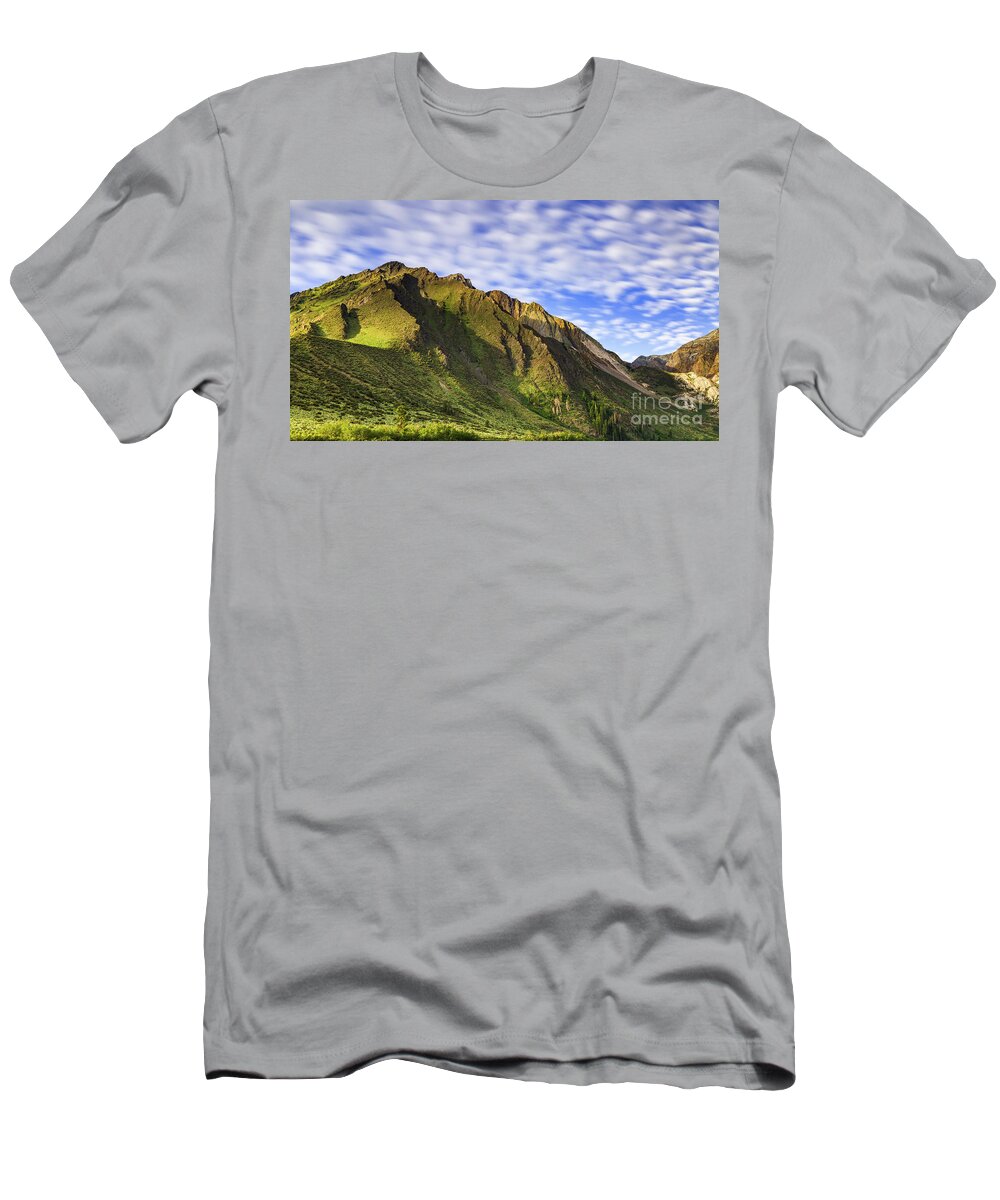 Sherwin Range T-Shirt featuring the photograph Sherwin Range by Anthony Michael Bonafede