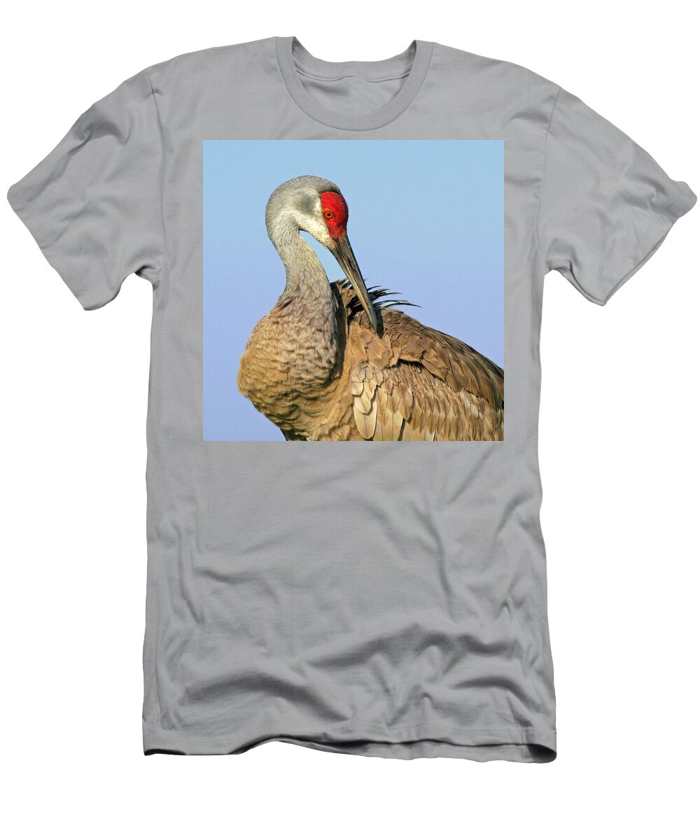 Nature T-Shirt featuring the photograph Shy Guy by Peggy Urban