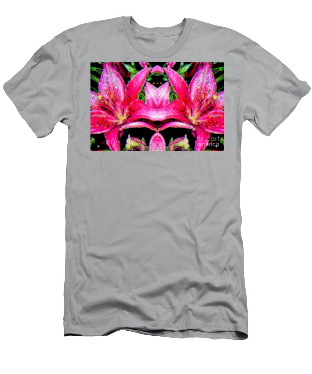 Flower T-Shirt featuring the photograph Sizzle by Beverly Shelby