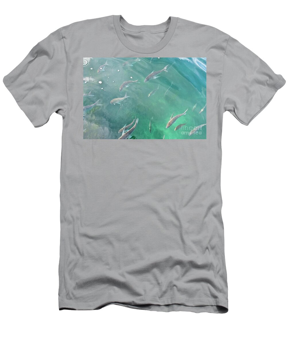 Pacific T-Shirt featuring the photograph Snappa Fish, Pacific Ocean by Yurix Sardinelly