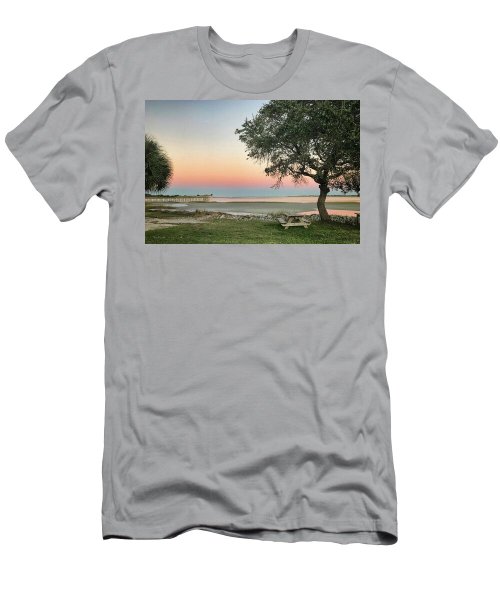  T-Shirt featuring the photograph Soft Sunset by Phil Mancuso