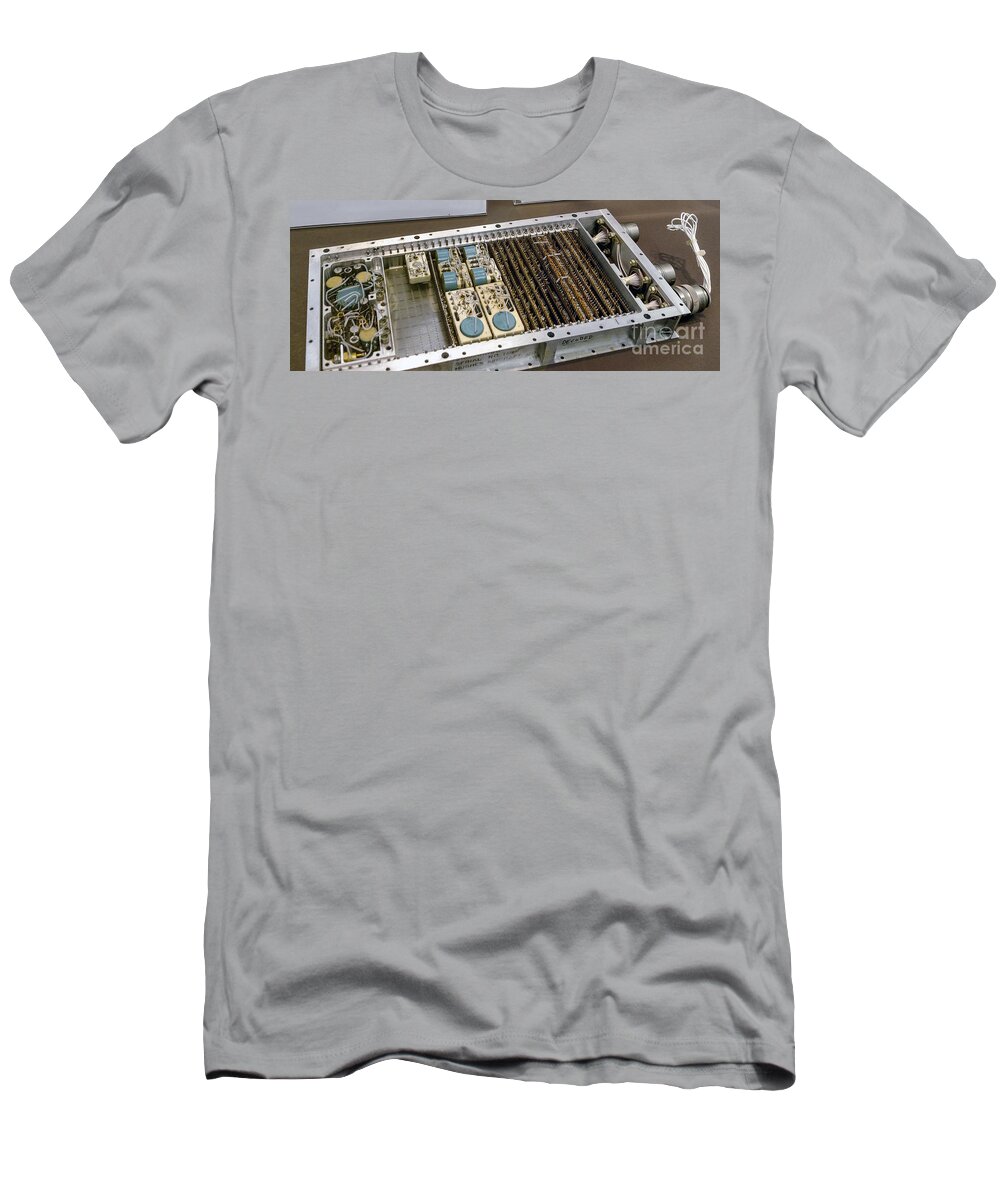 Spin Decoder T-Shirt featuring the photograph Spinning Decoder for Intel Satellite by David Oppenheimer