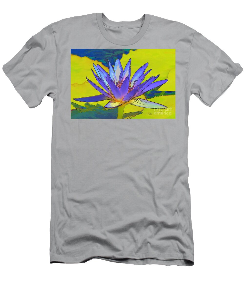 Flower T-Shirt featuring the photograph Splendid Water lily by Teresa Zieba