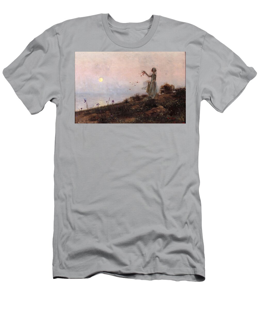 Joan T-Shirt featuring the painting Spring Flowers by Joan Brull