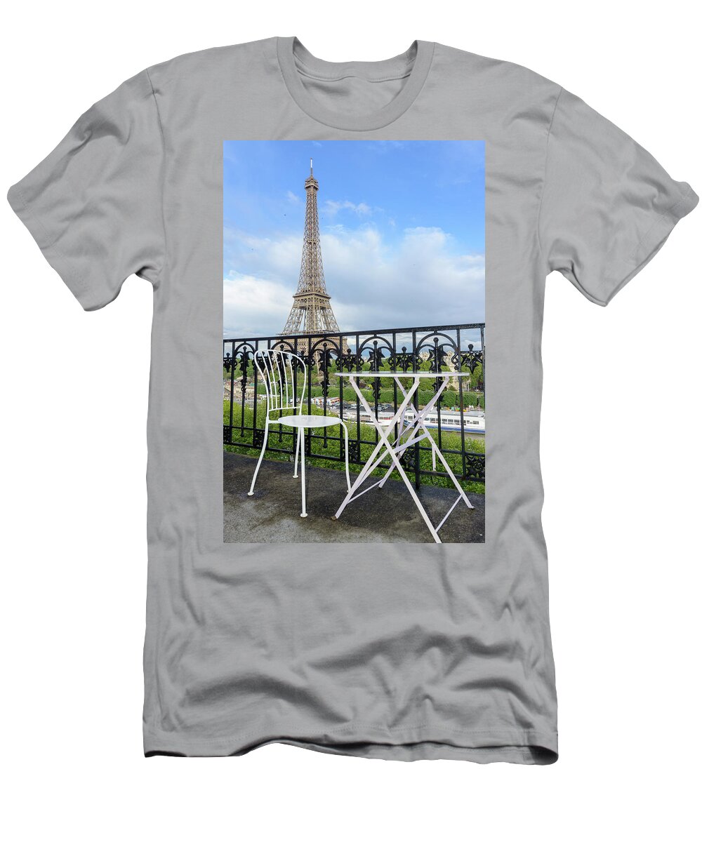 Paris T-Shirt featuring the photograph Springtime in Paris by Tim Mulina