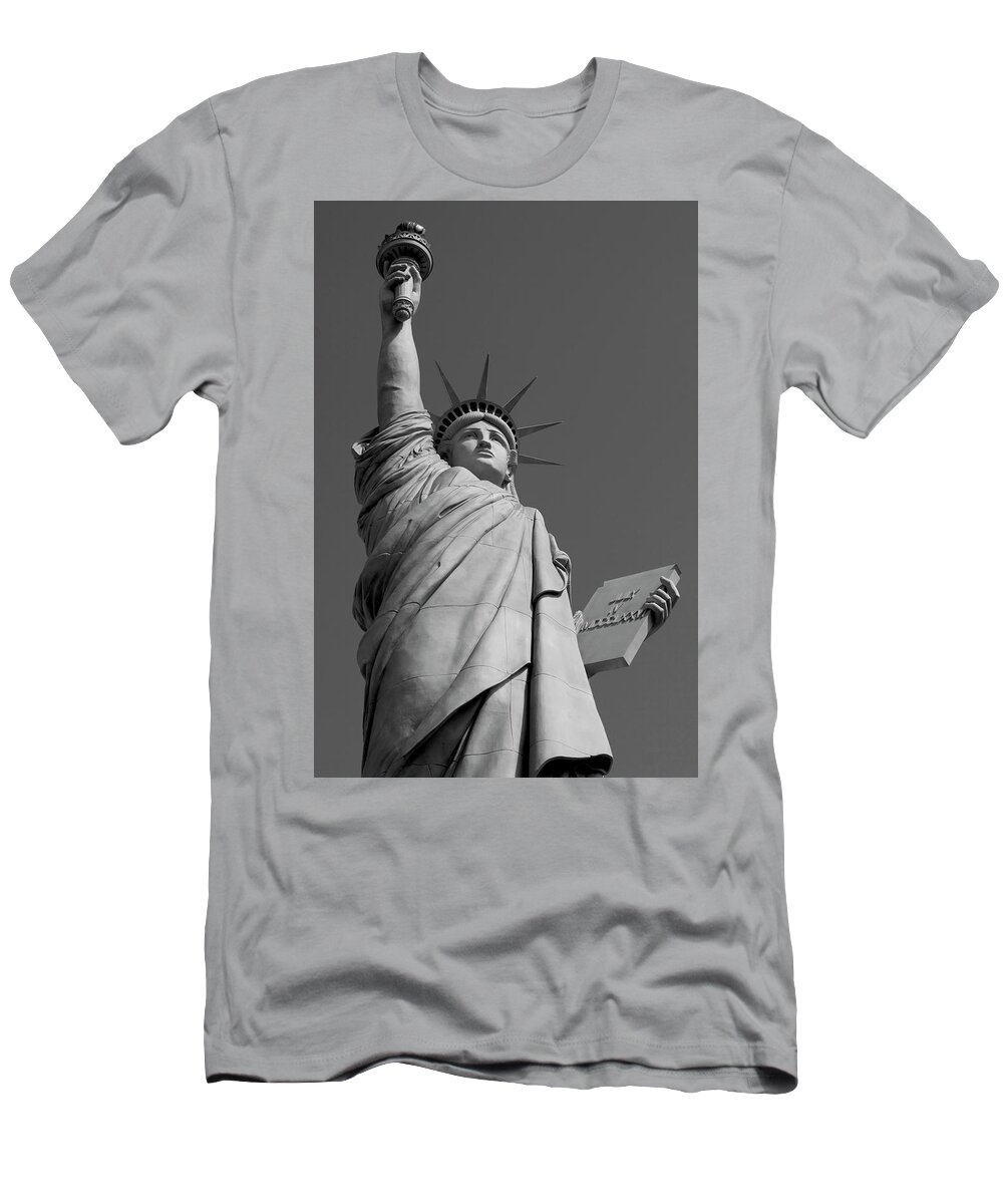 Statue T-Shirt featuring the photograph Statue of Liberty by Ivete Basso Photography