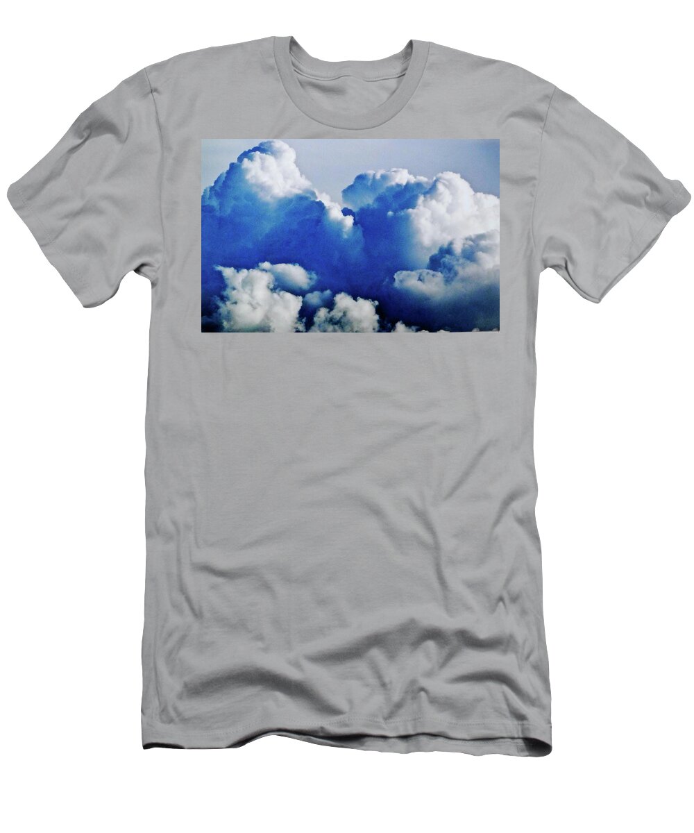 Clouds T-Shirt featuring the photograph Storm Clouds by Liz Vernand